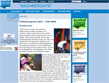 Tablet Screenshot of inipreis07.pjw-nrw.de